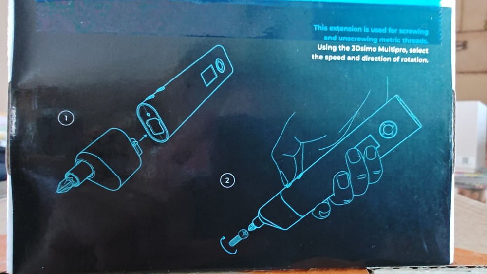 3D SIMO Multipro tool for makers, includes jigsaw, screwdriver and drill kits