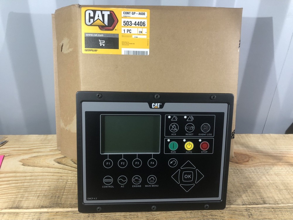 New Caterpillar 503-4406 EMCP 4.3 Control Panel EMCP