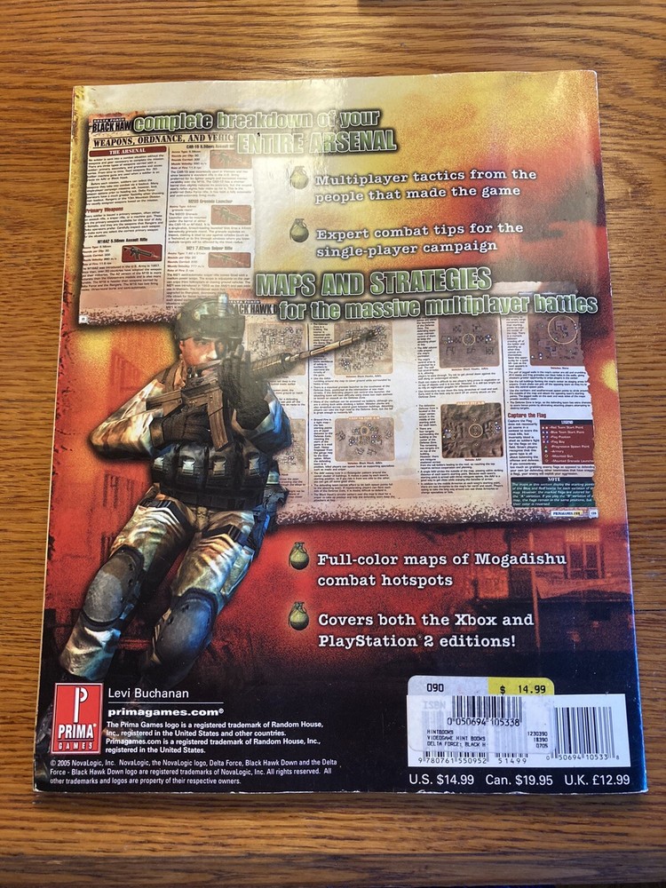 Black Hawk Down Prima Official Game Guide