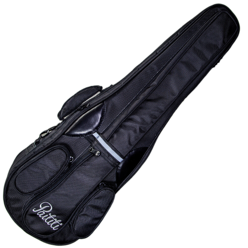 PAITITI Triangular Full Size Violin Soft Bag Lightweight Backpackble Black Color