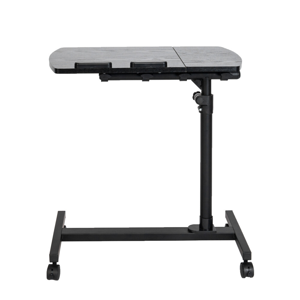 Laptop Table 4-Wheel Multifunctional Flat Surface Lifting Style Computer Desk US
