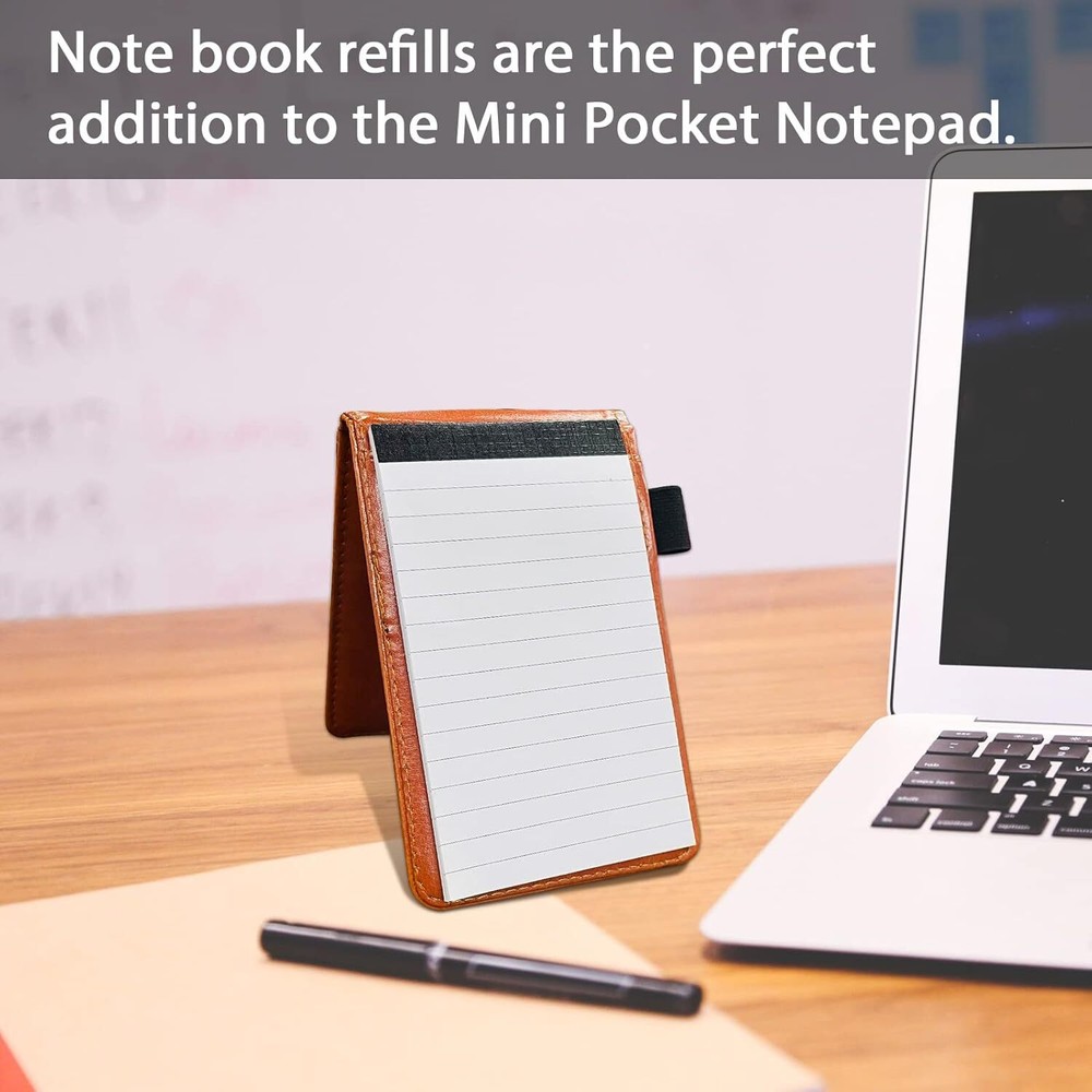 20 Pack Small Notepad, 3 x 5 Inch Ultra Quality Note Pads, Server Lined Papers a