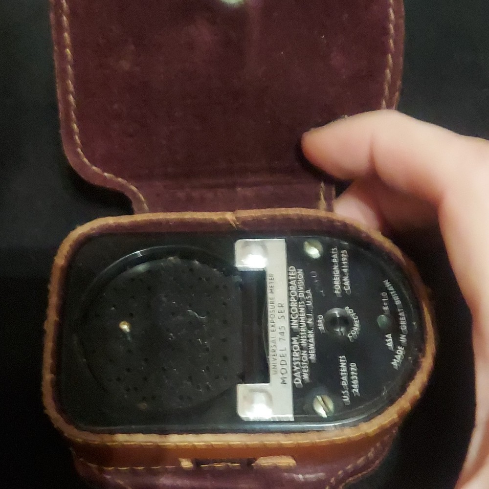 Weston Master IV 745 Analog Photography Light Meter Zero Corrector