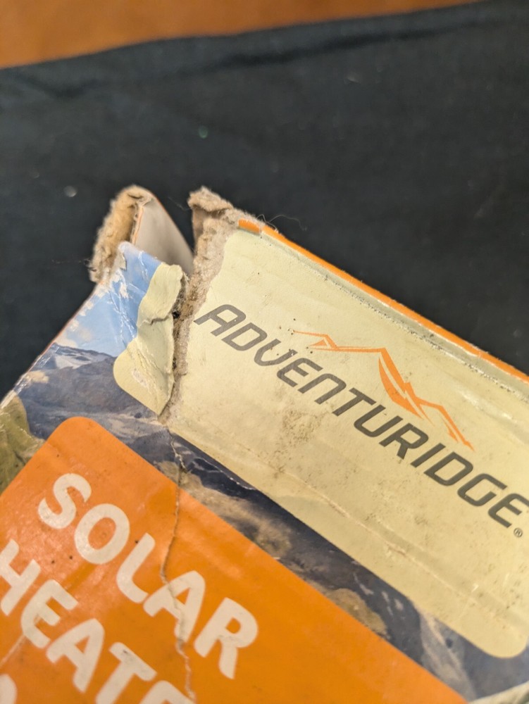 Adventuridge Solar Heated Camp Shower