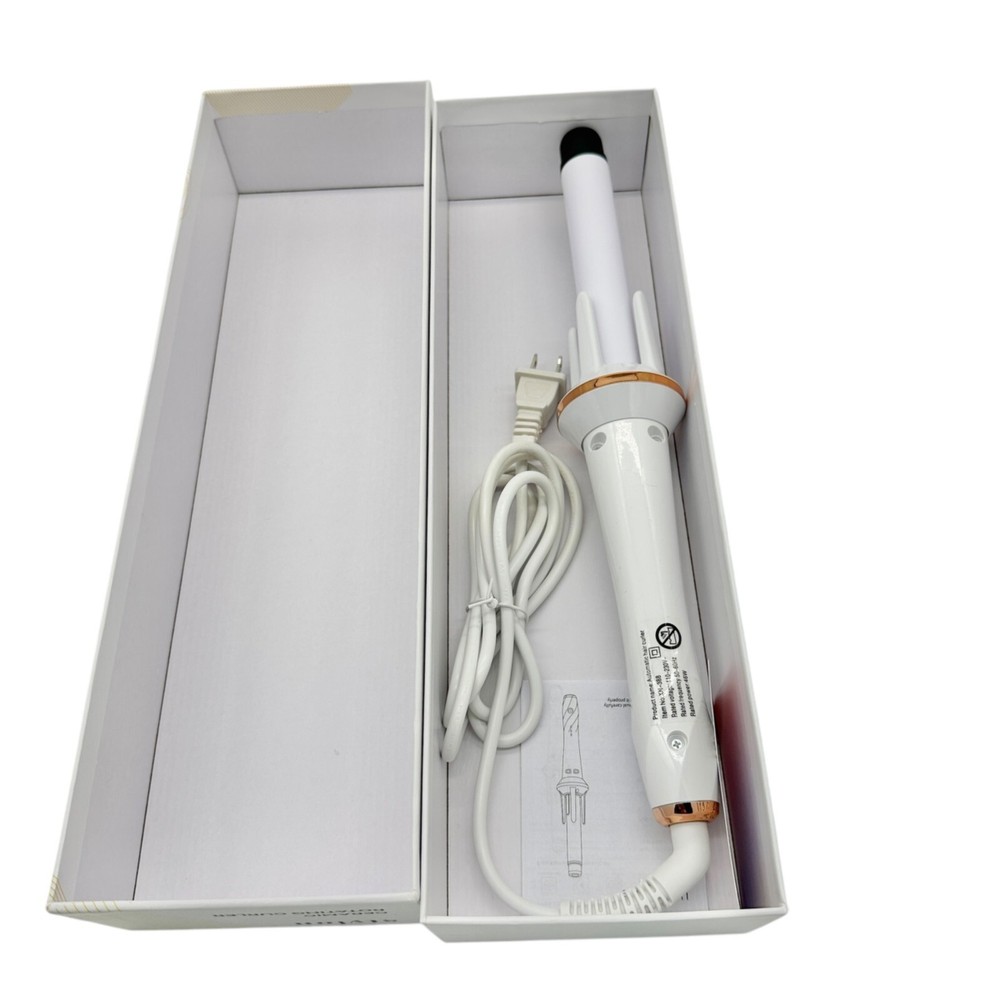 Stylon Ceramic Rotating Hair Curler Dual Button Control 3 Temperature Modes