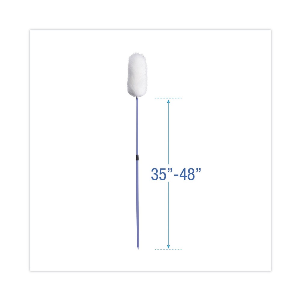 Lambswool Duster Plastic Handle Extends 35" to 48" Handle Assorted Colors