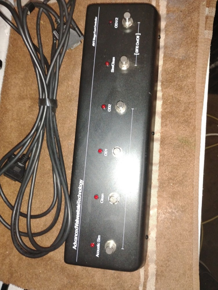 Marshall Valvestate 2000 6-Way AVT Stage Foot Controller With Cable