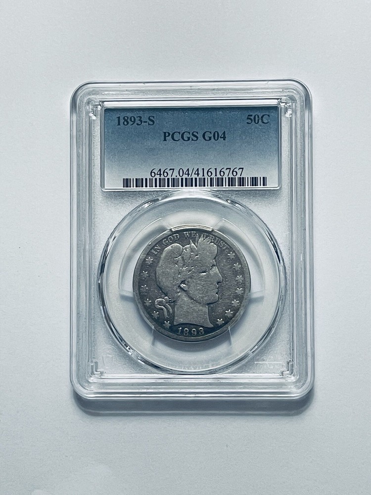 1893-S Barber Half Dollar PCGS G04