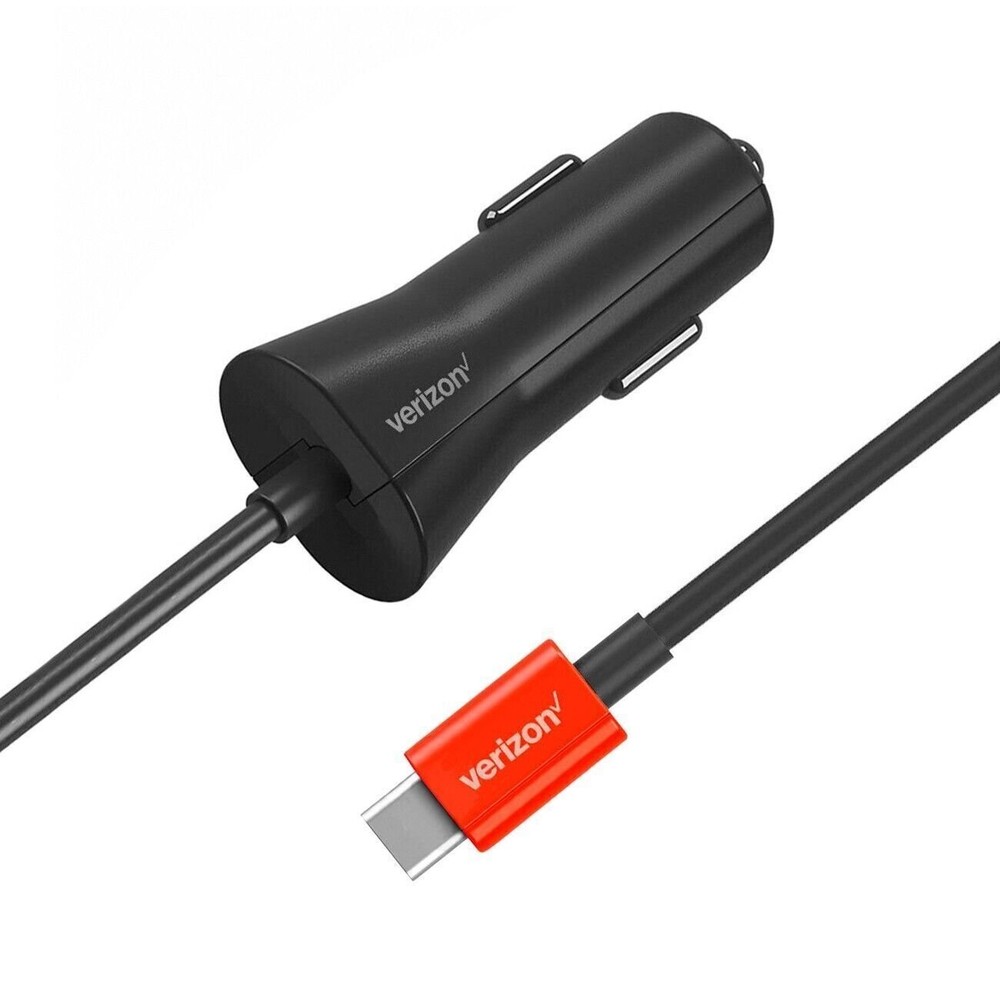 Verizon Car Charger for Android 30W Fast Charge USB-C Type C