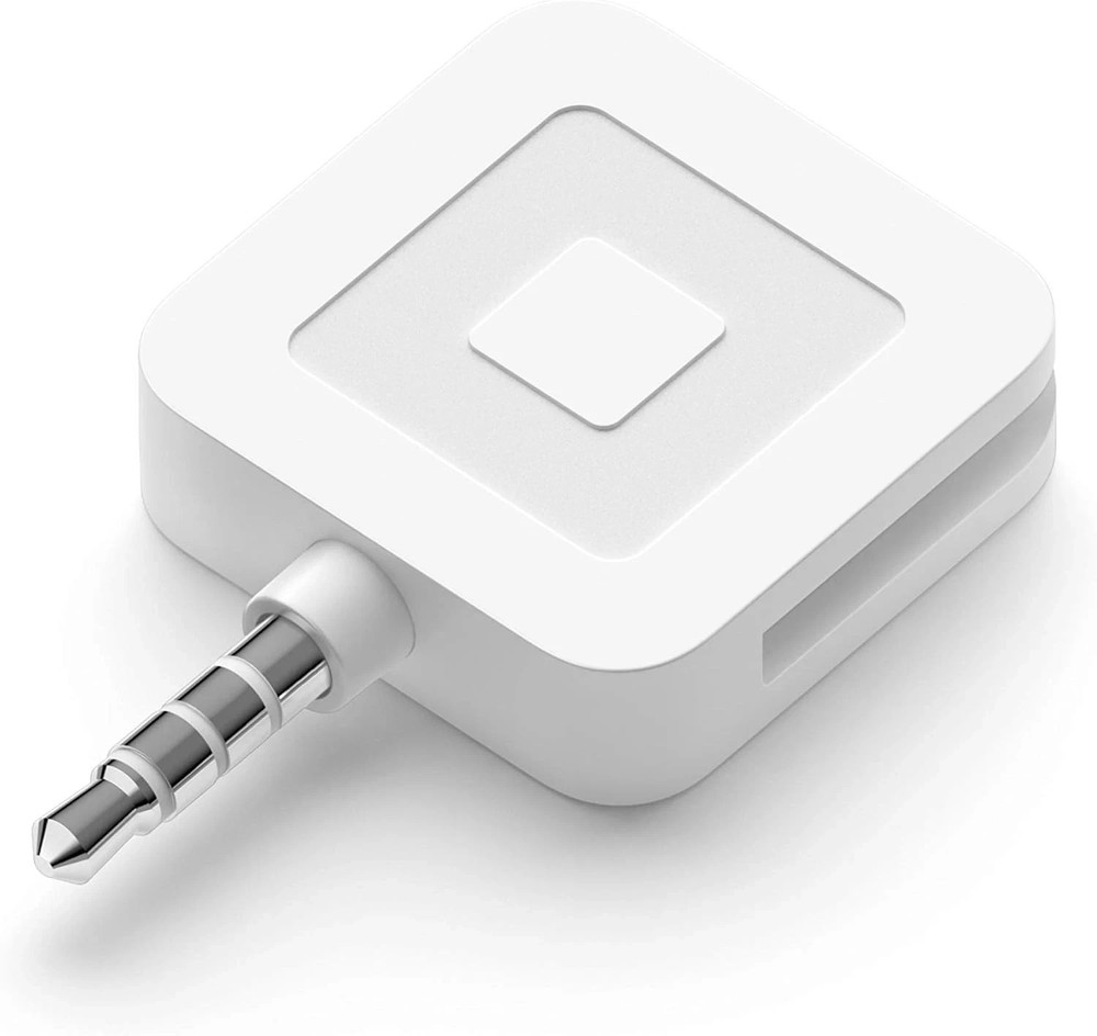 Square A-PKG-0206-01 Credit Debit Card Reader - White for Apple iPhone and...