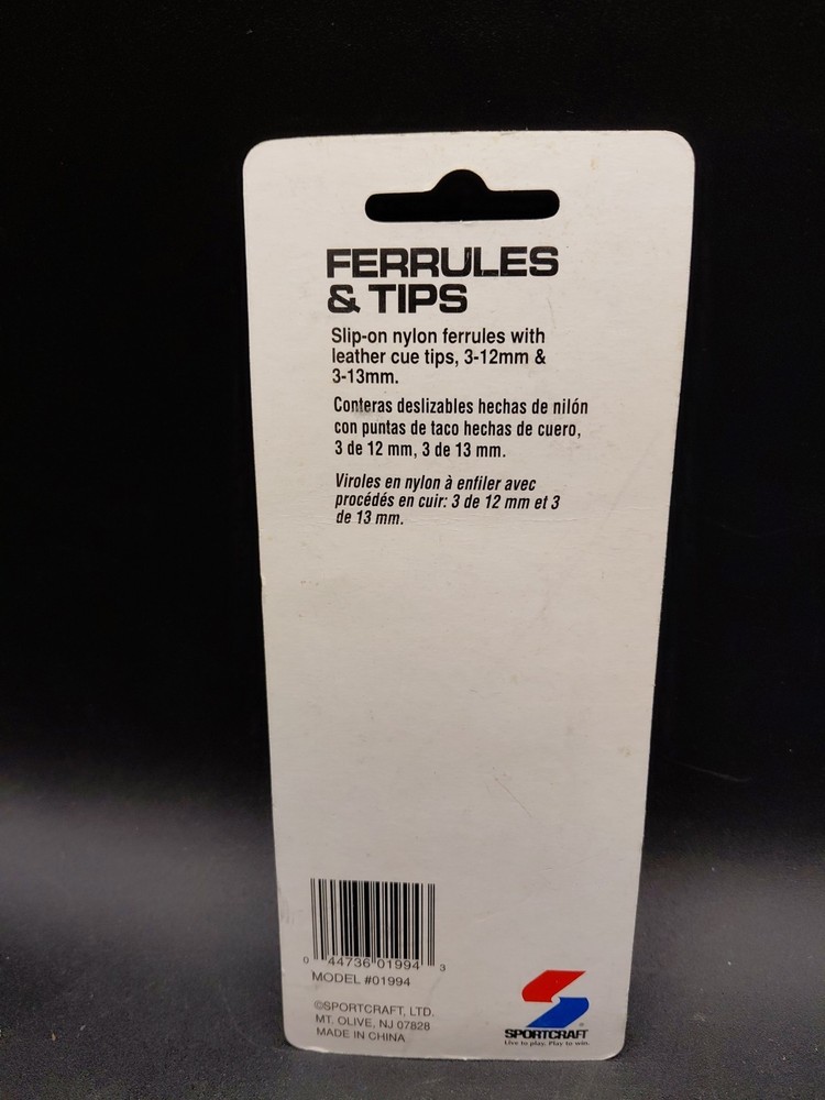 Sportcraft Ferrules & Tips