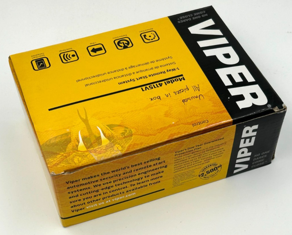 Viper 4115V  1-Button Remote Start System