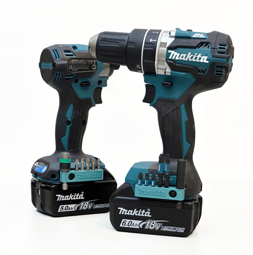 Makita Bit Holder 3D Printed Magnetic Tool Organizer 2 Pack