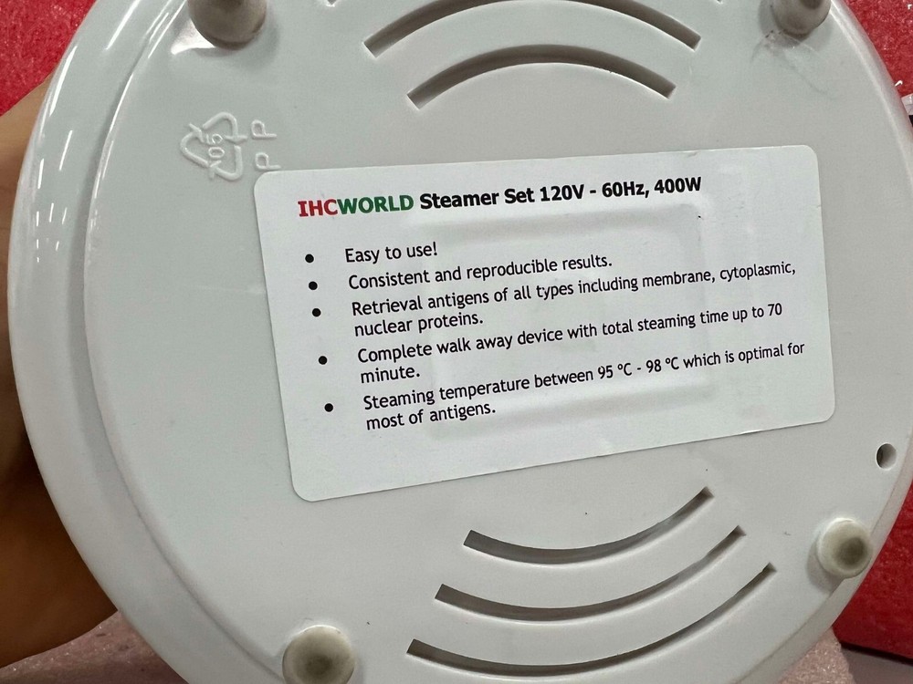 IHC WORLD STEAMER SET 120V-60HZ 400W