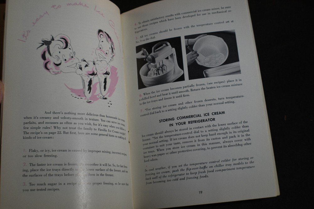 Ca 1948 All About Your New GE Refrigerator & Warrantee