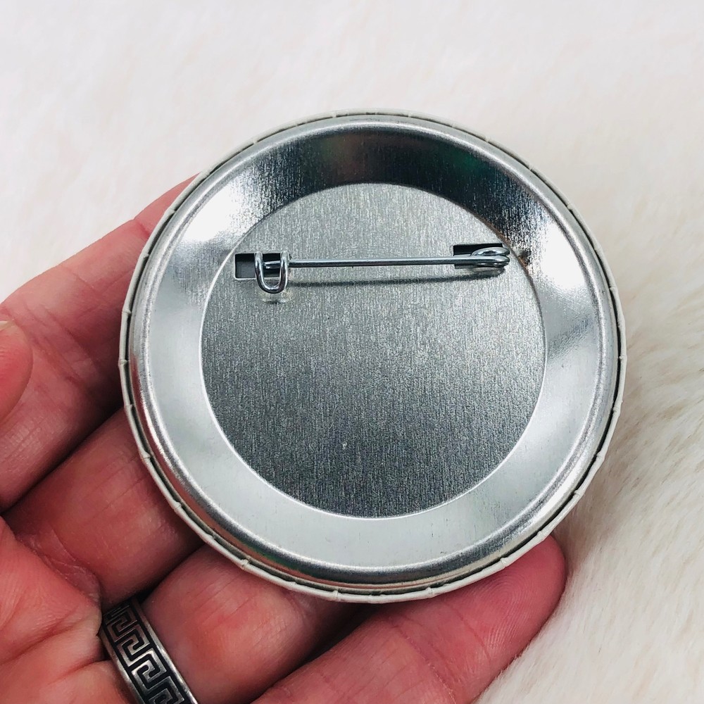 Vtg Datadesk International Computer Keyboard Advertising Button Pin