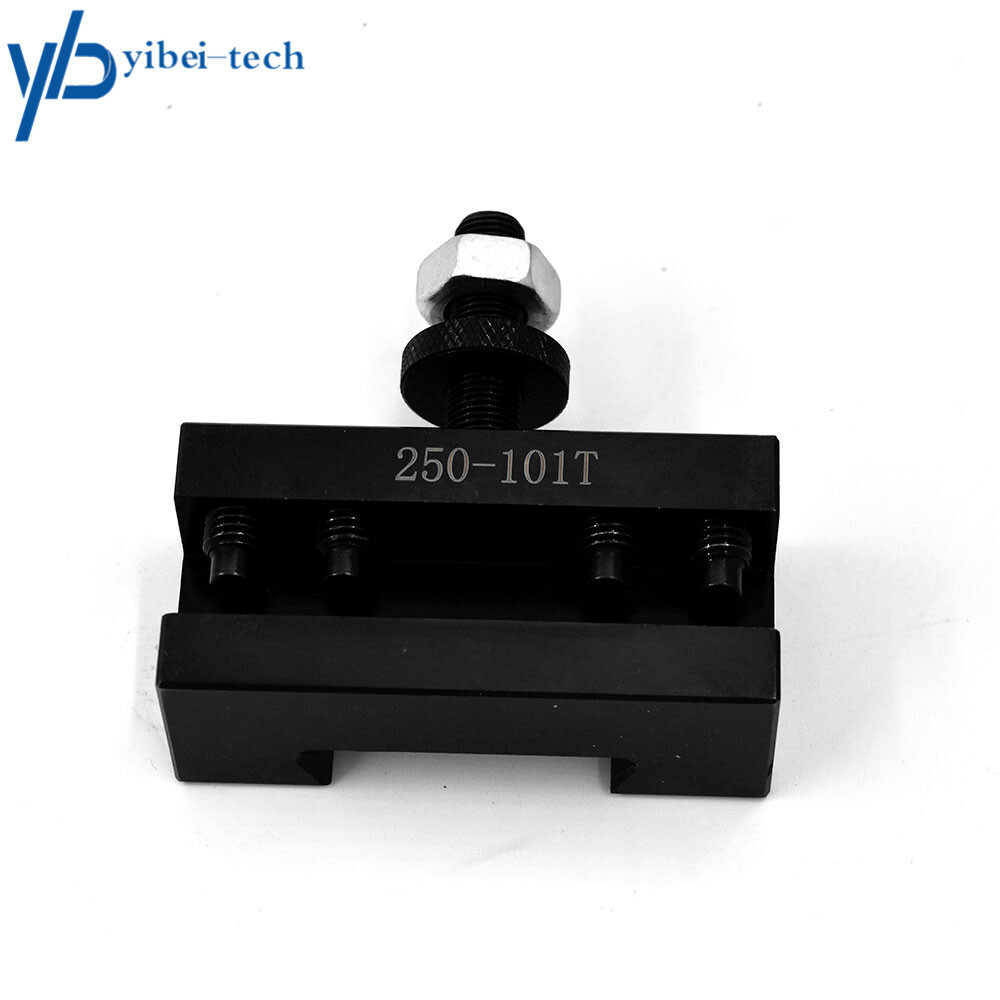 2 Piece Piston Type Tool Post Tool Holder Set AXA 250-100 for Lathe 6 - 12"