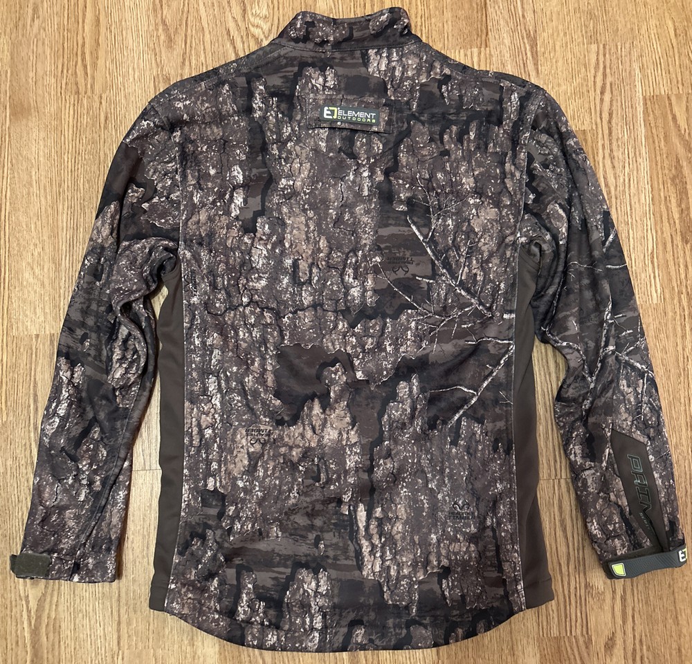 Element Outdoors Prime Series light/mid full zip jacket Realtree Timber-Medium