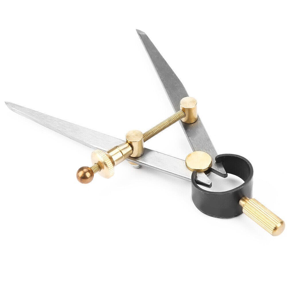 100mm Leather Divider Rotating Scratch Leathercraft Compass DIY Sewing Tools