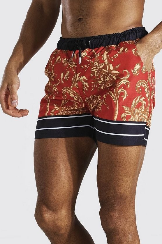 Man Men's Medium Size Swim Shorts