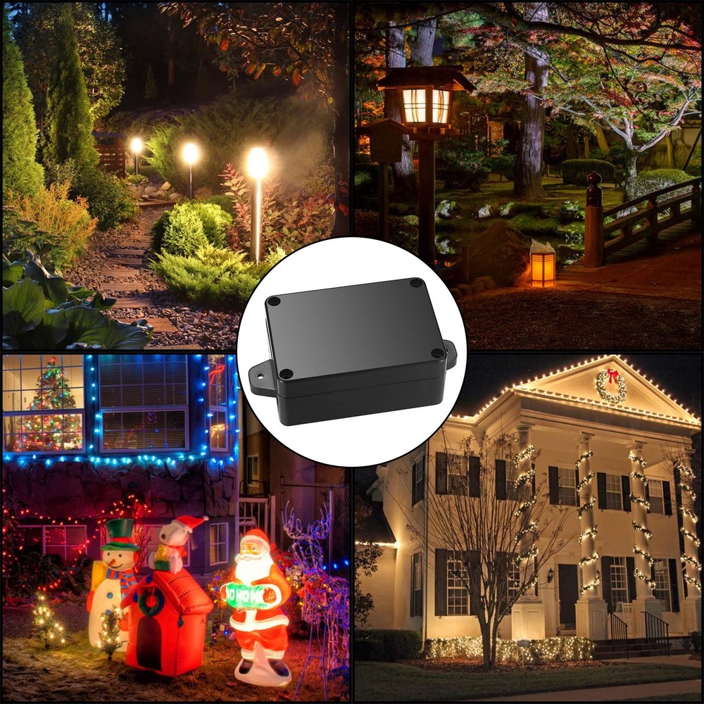 Project Box, 4pcs Junction Boxes, IP65 Waterproof Electrical Boxes, ABS Plast...