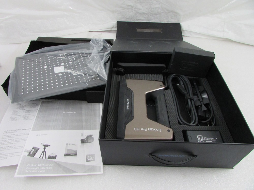 Shining3D EinScan Pro HD Handheld 3D Scanner Industrial With Turn Table
