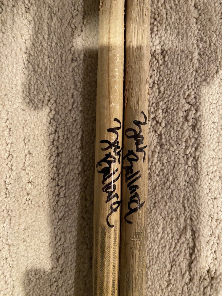 Zach Ballard Drum Sticks Signed