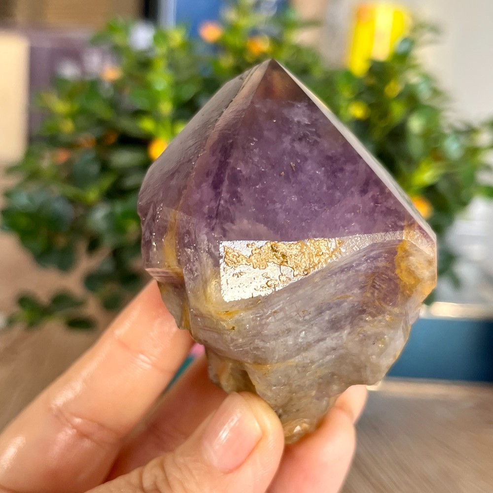 236g Natural Amethyst geode quartz clustercrystal specimen Healing