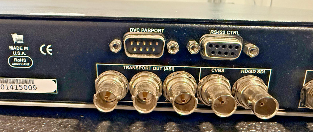ADTEC EN-91 ENCODER, LOW HOURS, REMOVED FROM WORKING SYSTEM
