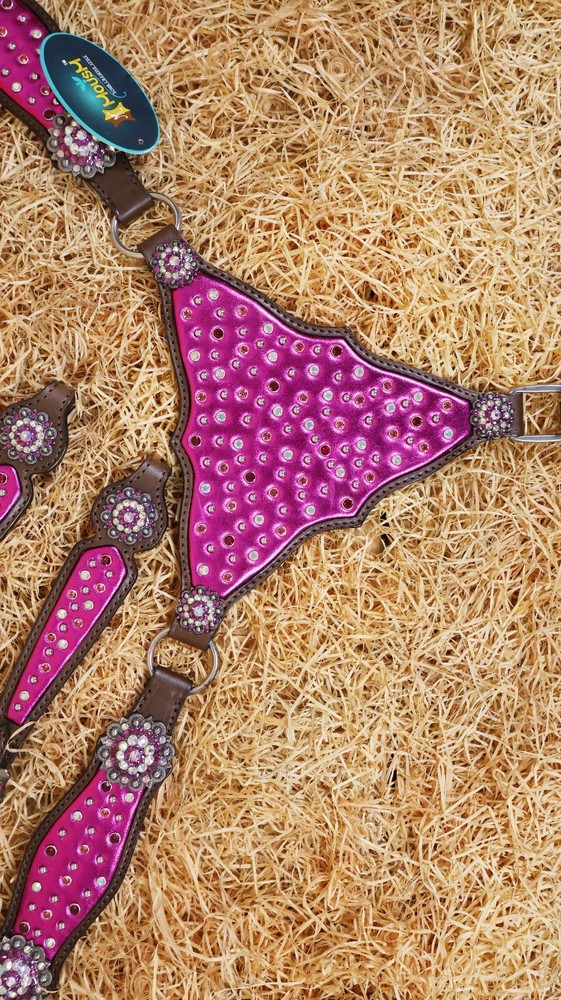 Headstall & Breast Collar Tack Set for Horse