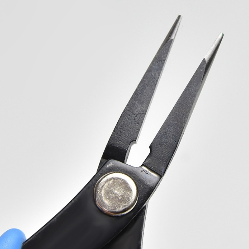 Carbon Steel Micro Tip Pliers Extended Handle Design for Precisions Electronics