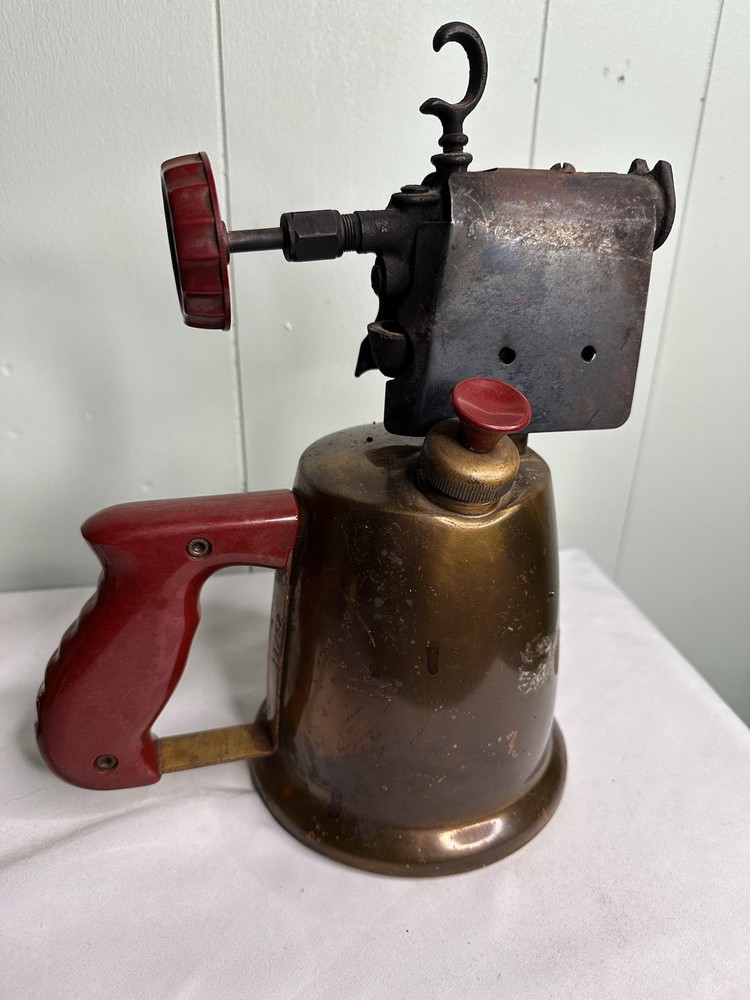 Otto Bernz Brass & Iron Blow Torch