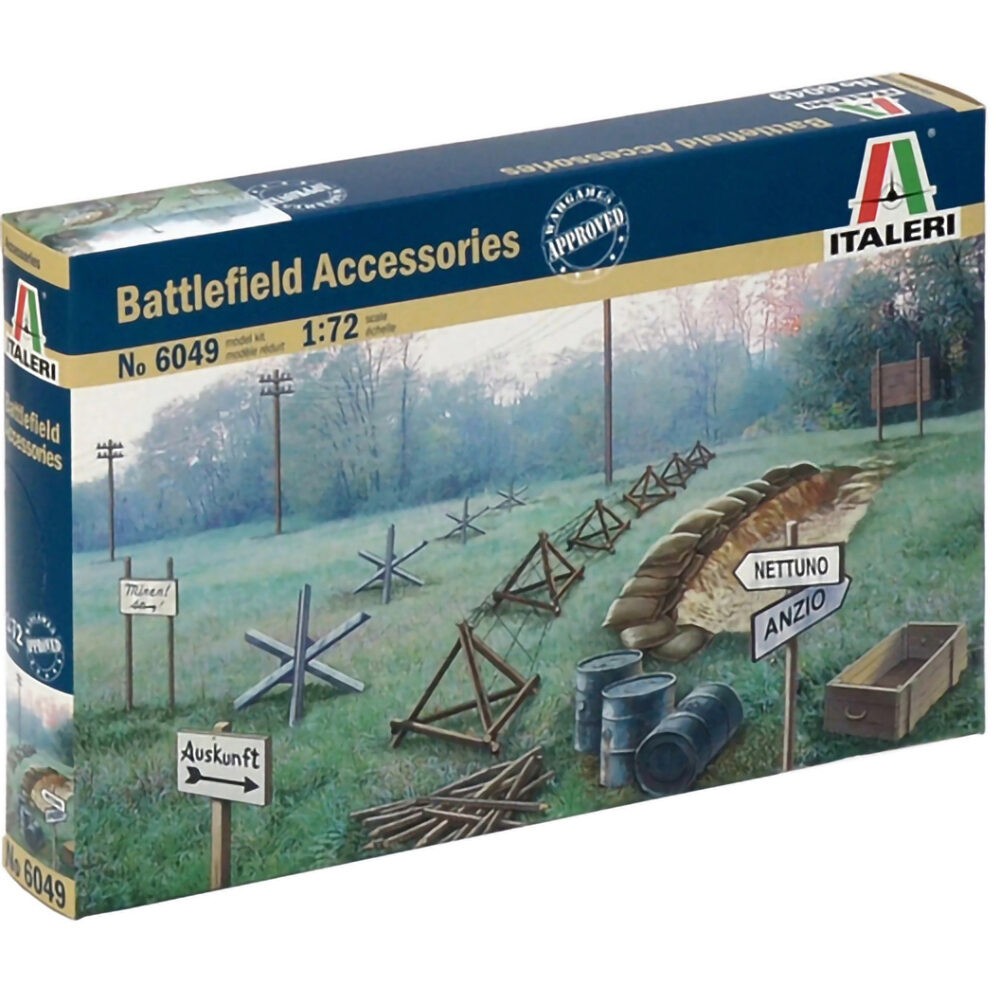 Battlefield Accessories (WWII) 1/72 Kit