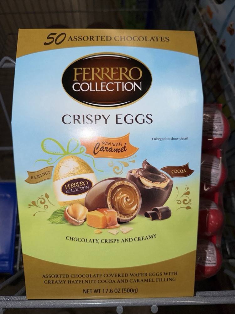 Ferrero Collection Crispy Chocolate Easter Eggs Variety Pack, 50 ct.