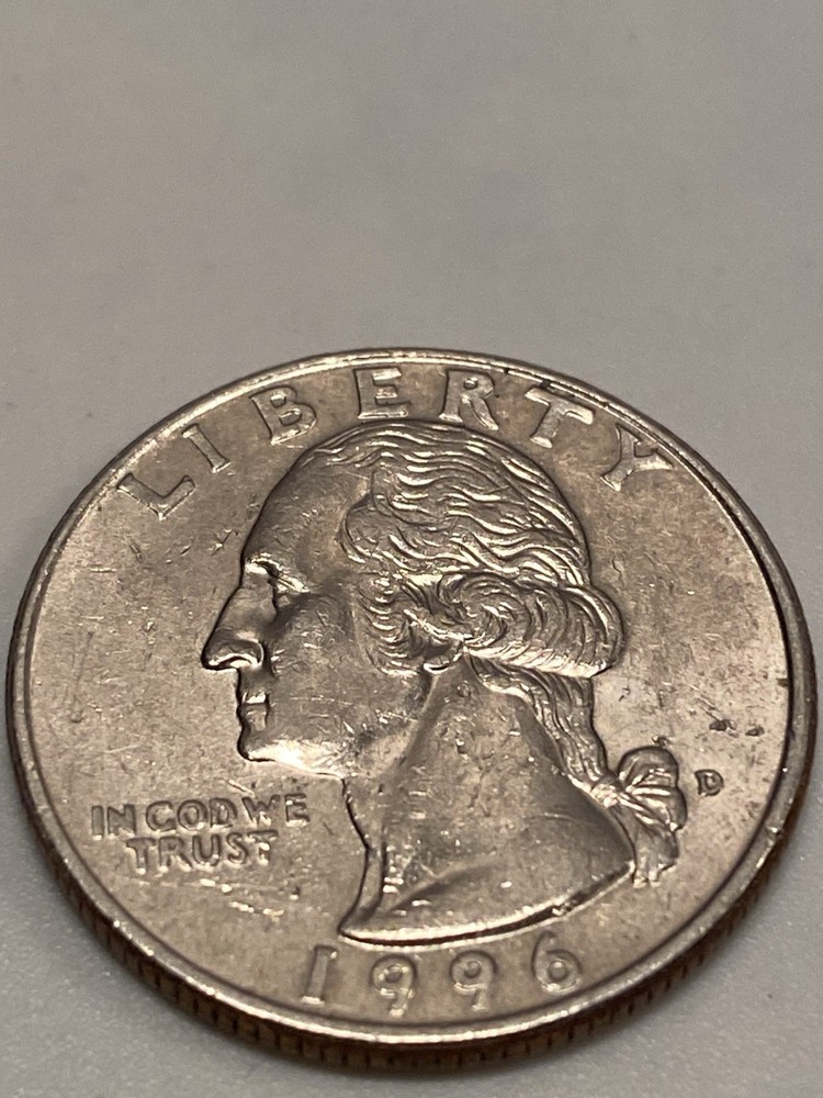 1996D Washington Quarter Free Shipping