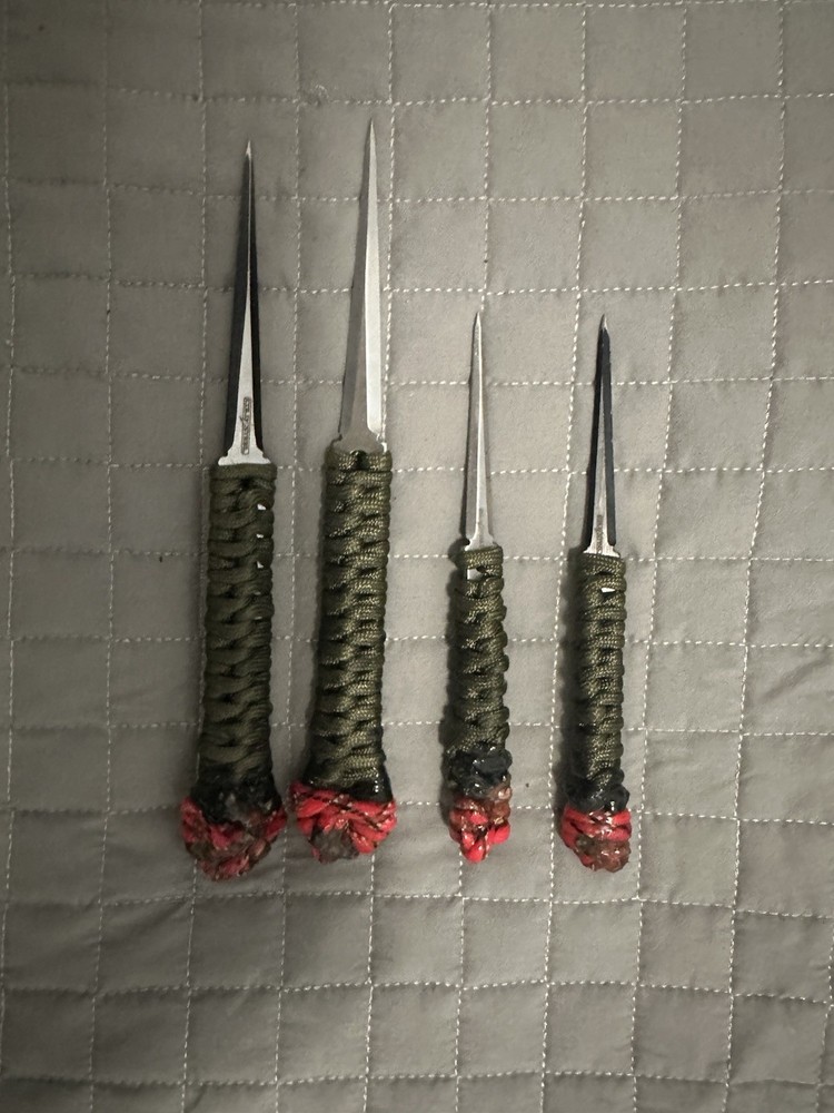 ColdSteel Throwing Spikes 4/Pack w/Pouch