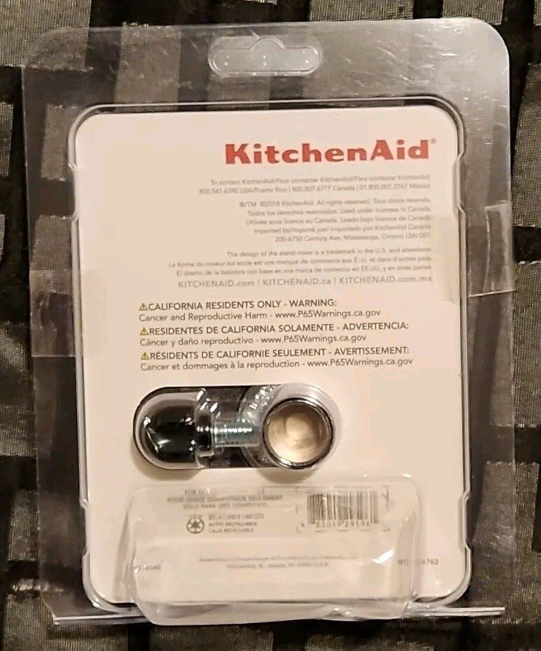 New KitchenAid KSMHAP Attachment Hub Accessory Pack For Stand Mixer, Silver