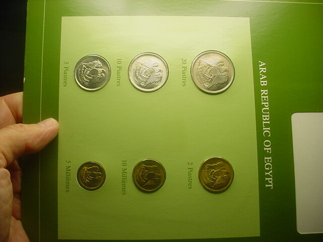 Coin Set All Nations Egypt #88747
