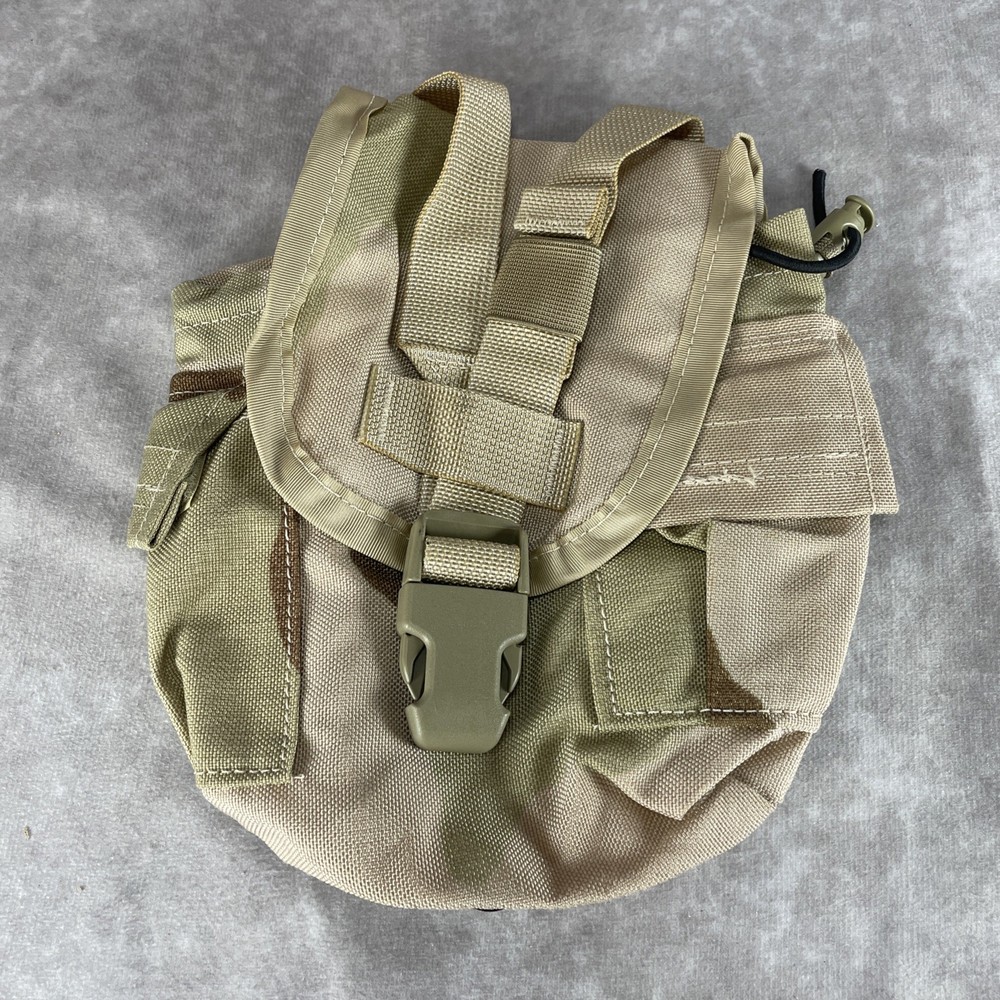 Molle II - 1 Qt Canteen/General Purpose Pouch USGI Desert Camo