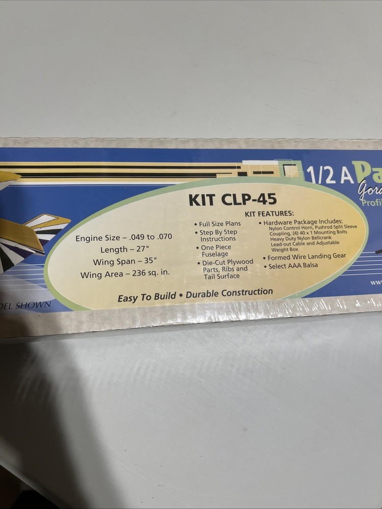 Brodak 1/2 A Pathfinder Profile Competition Stunt Model CL 27” WS