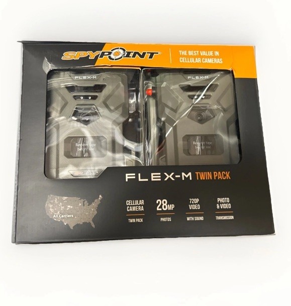 Skypoint Flex-M Twin Pack Cellular Trail Camera NEW