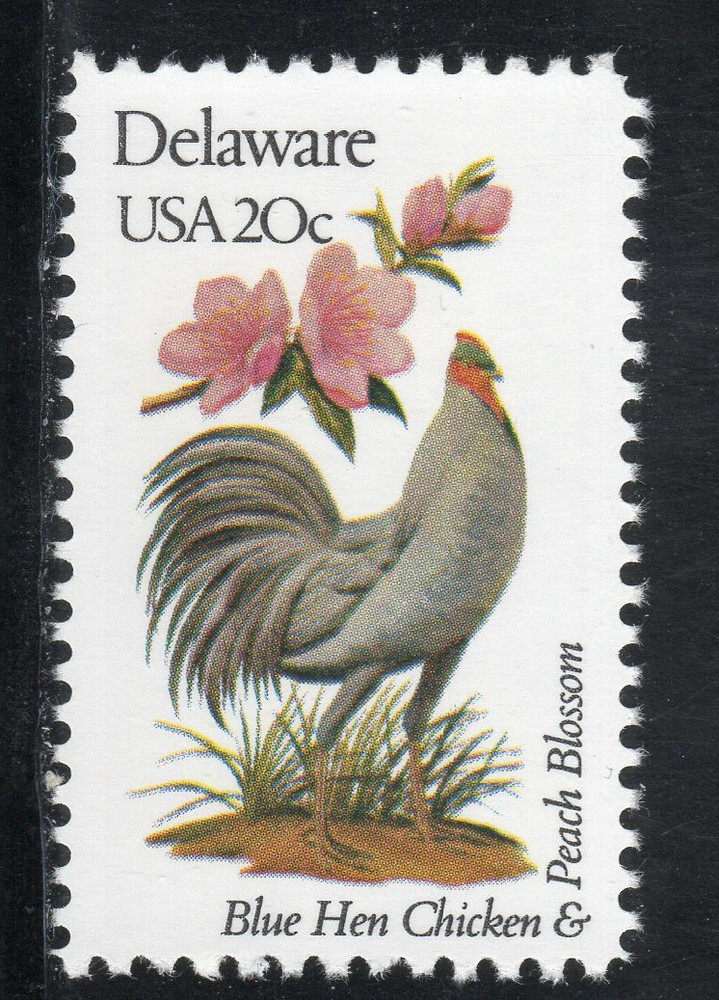 1960 * DELAWARE * U.S. Postage 20c Stamp MNH