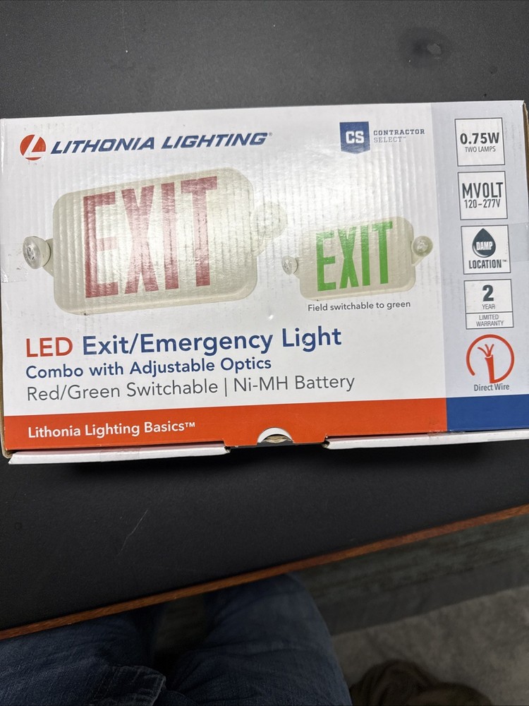 Lithonia Lighting LED Emergency Exit Sign