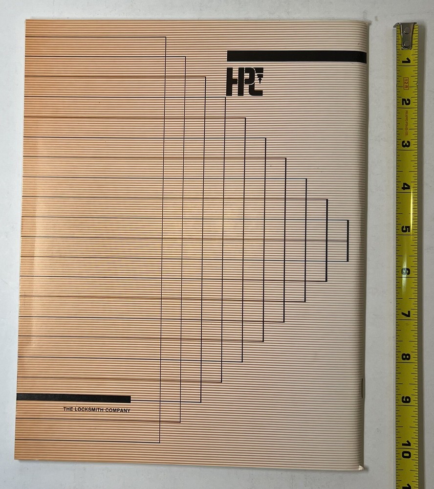 HPC INC Product Catalog #707 from Chicago, IL - Dated 1984