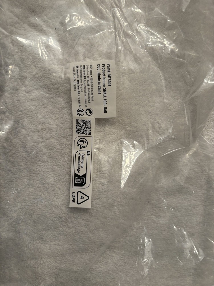 Mac Tools Small Tool Bag