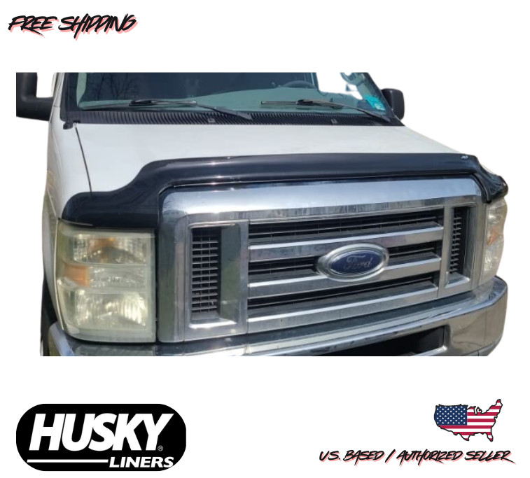2008-2026 Ford E350 E450 E150 BugFlector Hood Bug Shield Protector Super Duty
