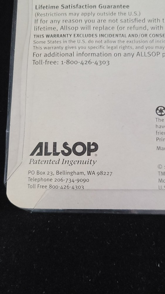 Vintage Allsop CASSETTE Demagnetizer #77000