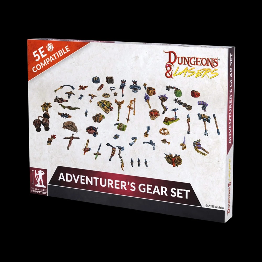 Dungeons & Lasers D&D Adventurer's Gear Set
