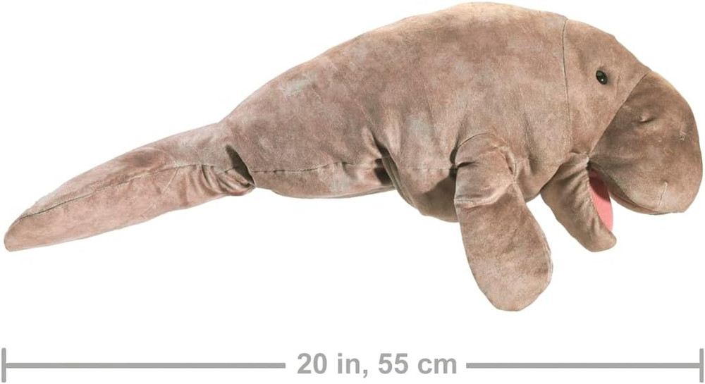 Manatee Hand Puppet,Gray