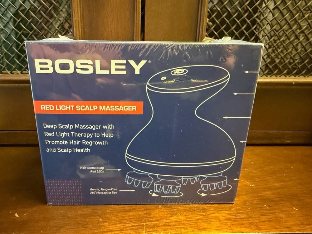 Bosley Red Light Scalp Massager (NEW Sealed)
